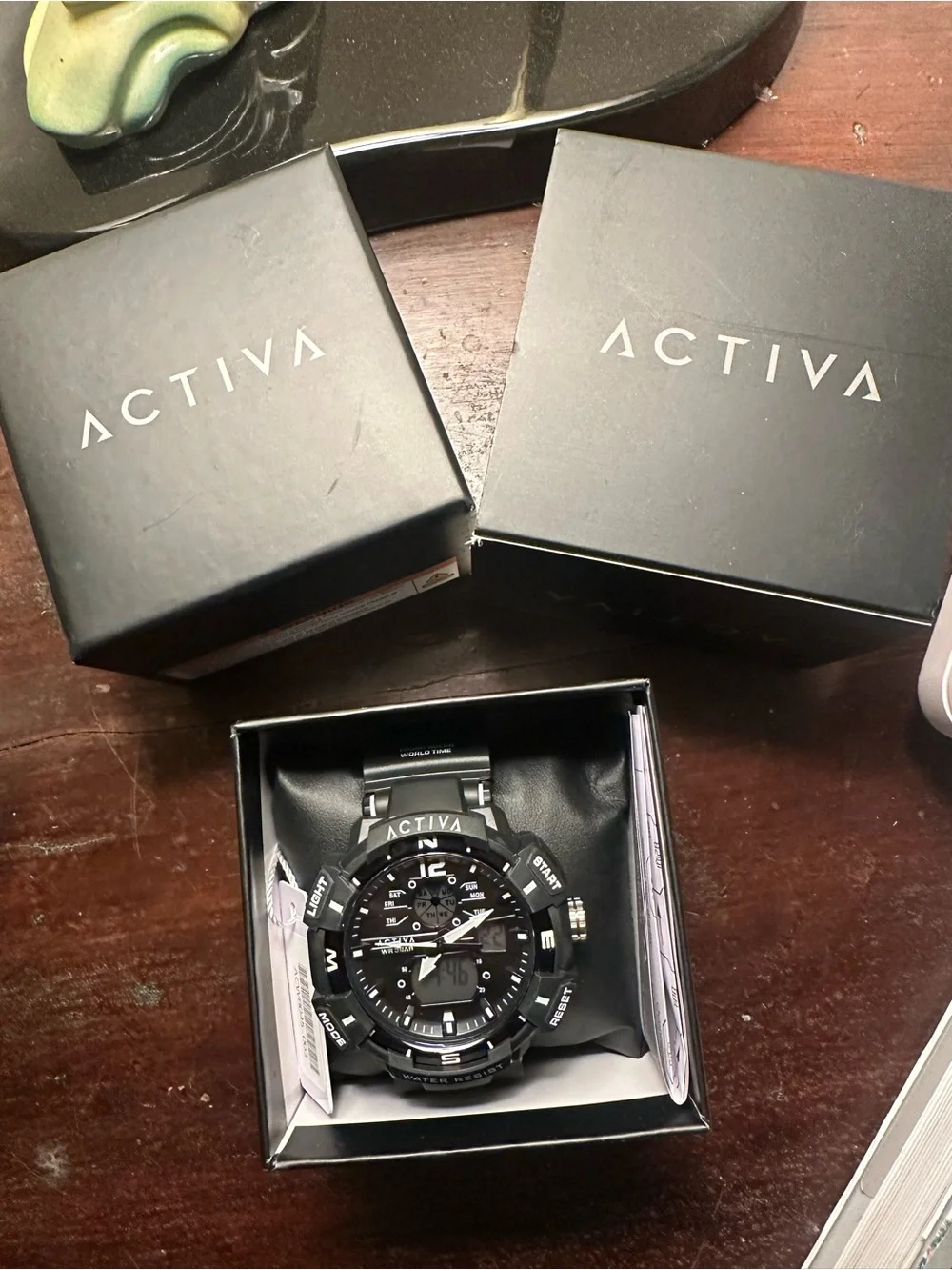 Limited Edition Activa All Black Digital Watch